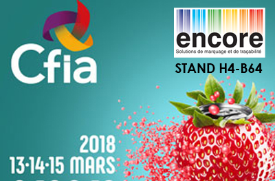 Encore marquage au Cfia 2018