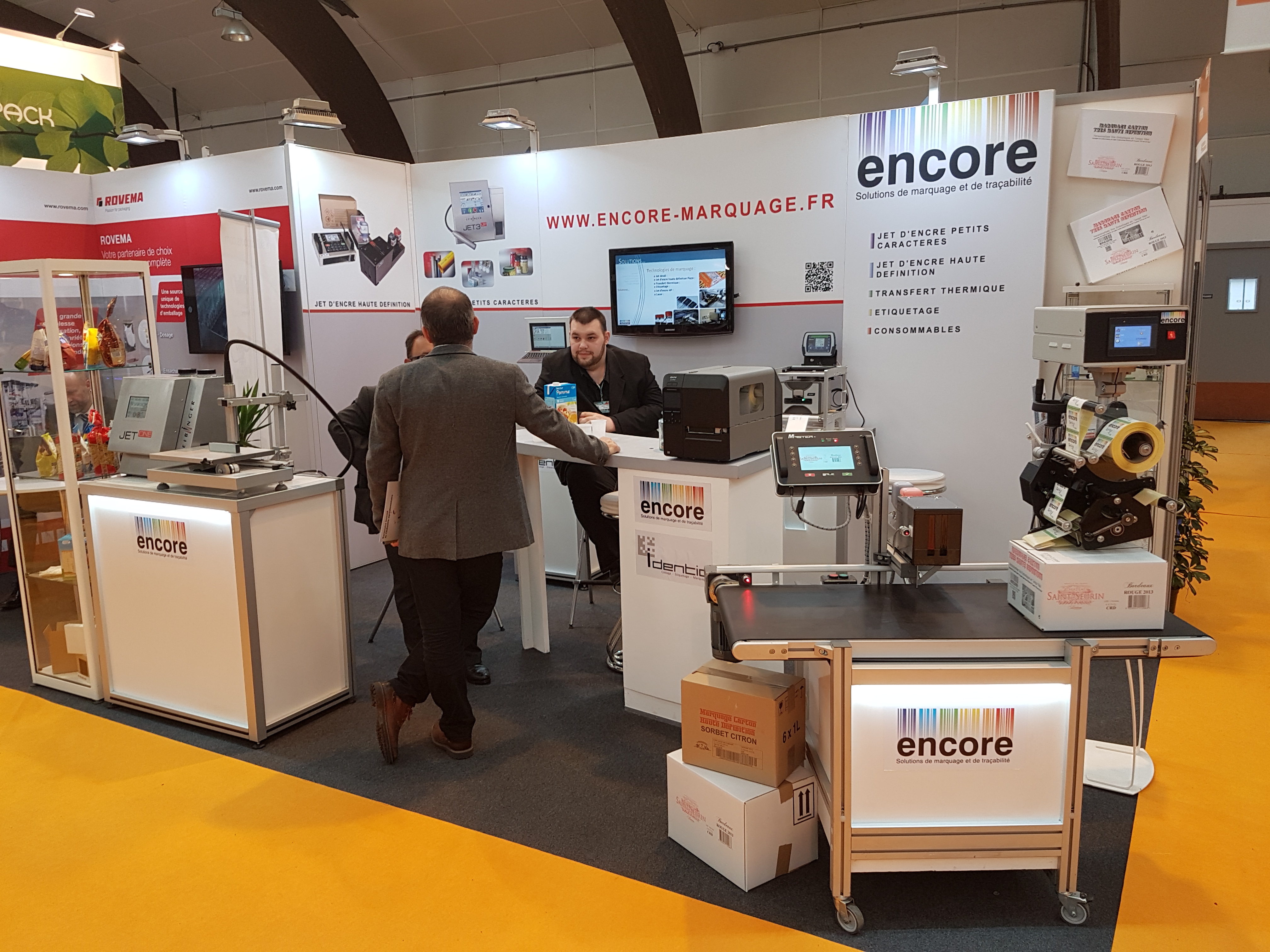 Encore marquage au Cfia 2018 - retour salon