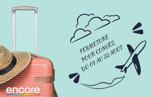 Fermeture pour congés